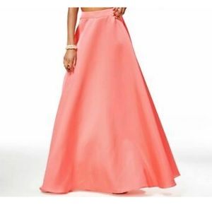 City Studio Orange (peachy) long Skirt